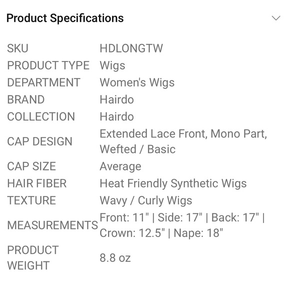 Long Touseled Waves wig by Hairdo in shaded cappuccino brand new in box - Picture 6 of 6